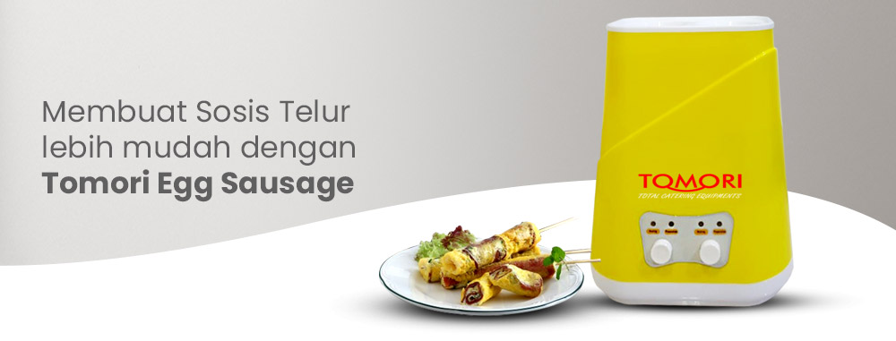 Membuat Sosis Telur Lebih Mudah dengan Tomori Egg Sausage Tomori Electric Egg Sausage